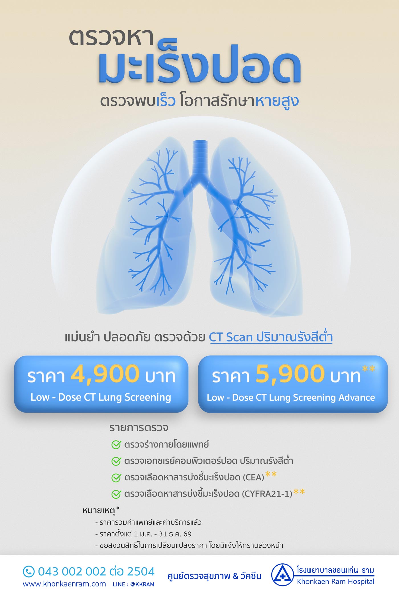 Low – Dose CT Lung screening